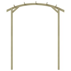 Pergola de jardin 180x210x40 cm Bois de pin imprégné 550778550778