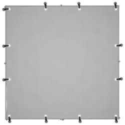 Chenil Noir 110x110x110 cm Acier 550856550856