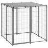 Chenil Argenté 110x110x110 cm Acier 550857550857