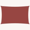   Voile de parasol tissu oxford rectangulaire 5x8 m terre cuite 550867550867