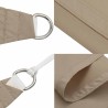 Voile de parasol tissu oxford triangulaire 3,5x3,5x4,9 m taupe 550897550897