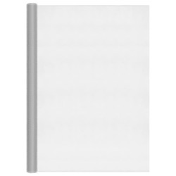 Écran en treillis Aluminium 112x2000 cm Argenté 550937550937