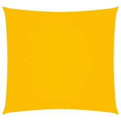 Voile de parasol tissu oxford carré 6x6 m jaune 550953550953