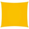 Voile de parasol tissu oxford carré 6x6 m jaune 550953550953
