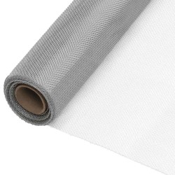 Écran en treillis Acier inoxydable 60x1000 cm Argenté 550986550986