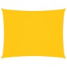 Voile de parasol tissu oxford rectangulaire 3,5x4,5 m jaune 551004551004