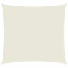 Voile de parasol tissu oxford carré 3x3 m crème 551021551021