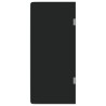 Brise-vue pour urinoir mural noir 90x40 cm verre trempé 551039551039