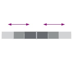 Auvent latéral rétractable Anthracite 140 x 1000 cm 551085551085