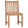 Chaises de jardin lot de 4 avec coussins Bois de teck massif 551153551153