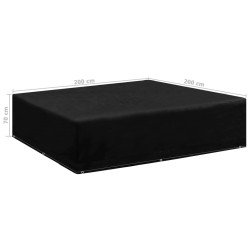 Housse de salon de jardin 8 œillets 200x200x70 cm 551160551160