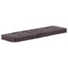 Coussin de plancher de palette Coton 120x40x7 cm Anthracite 551184551184