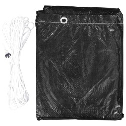 Housse de balancelle 10 œillets 2 fermetures 255x145x170 cm 551201551201
