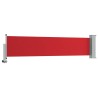 Auvent latéral rétractable de patio 60x300 cm Rouge 551220551220