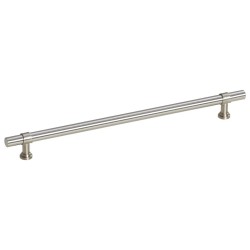 Poignées d'armoire 5 pcs argenté 224 mm acier inoxydable 551268551268