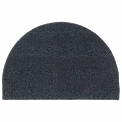 Tapis de porte gris foncé demi-rond 40x60 cm 551279551279