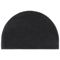 Tapis de porte gris foncé demi-rond 40x60 cm 551279551279