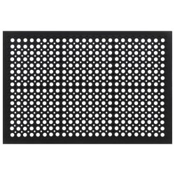 Paillasson rectangulaire 60x90 cm caoutchouc 551285551285