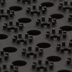 Paillasson rectangulaire 60x80 cm caoutchouc 551292551292