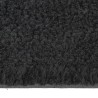 Tapis de porte noir demi-rond 50x80 cm fibre de coco touffeté 551296551296