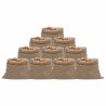 Sacs en jute 10 pcs 100x110 cm 100 % jute 220 g/m² 551306551306