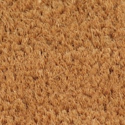 Tapis de porte naturel demi-rond 60x90cm fibre de coco touffeté 551323551323