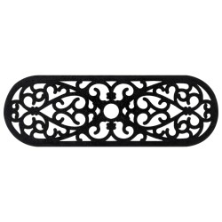 Marches d'escalier 10 pcs 25x75 cm caoutchouc 551326551326