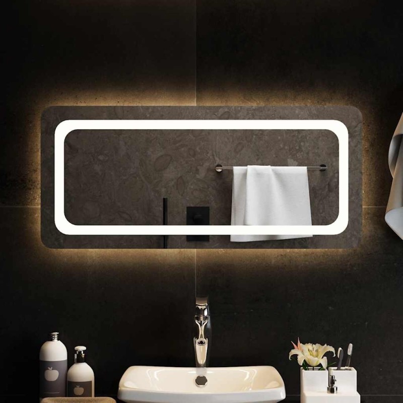 Miroir de salle de bain à LED 90x40 cm 551327551327