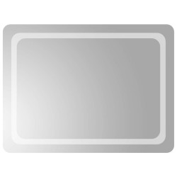 Miroir de salle de bain à LED 80x60 cm 551328551328