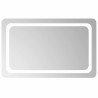 Miroir de salle de bain à LED 80x50 cm 551329551329