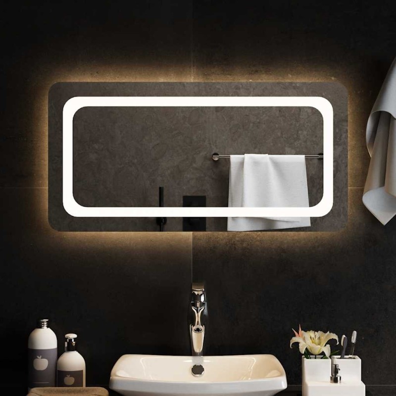 Miroir de salle de bain à LED 80x40 cm 551330551330