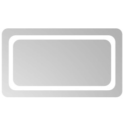 Miroir de salle de bain à LED 70x40 cm 551332551332