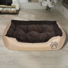 Lit pour chiens Beige et marron XXL 551335551335