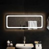 Miroir de salle de bain à LED 100x40 cm 551336551336