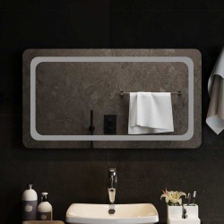Miroir de salle de bain à LED 90x50 cm 551339551339