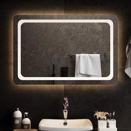 Miroir de salle de bain à LED 90x60 cm 551347551347