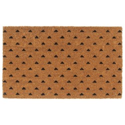 Tapis de porte naturel 45x75 cm fibre de coco touffeté 551364551364