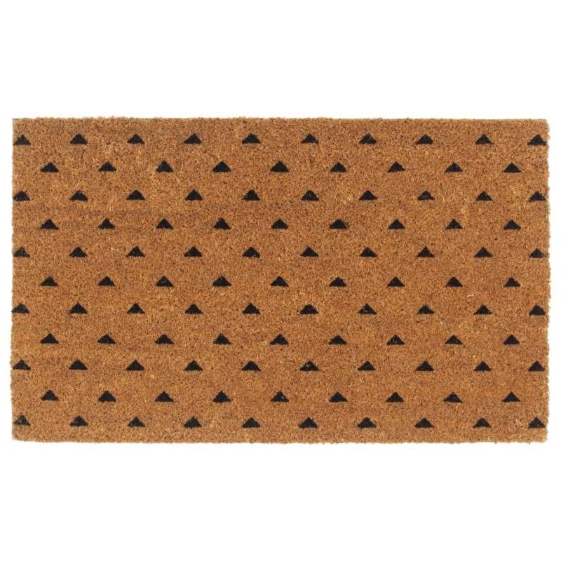 Tapis de porte naturel 45x75 cm fibre de coco touffeté 551364551364