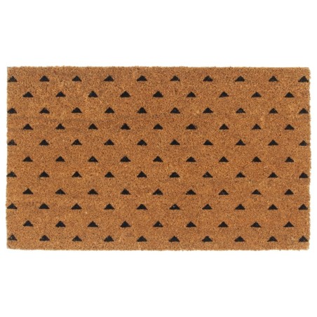 Tapis de porte naturel 45x75 cm fibre de coco touffeté 551364551364