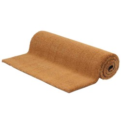 Tapis de porte naturel 100x200 cm fibre de coco touffeté 551365551365
