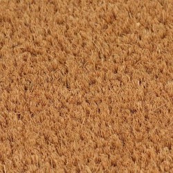 Tapis de porte naturel 100x200 cm fibre de coco touffeté 551365551365