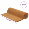 Tapis de porte naturel 100x200 cm fibre de coco touffeté 551365551365