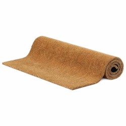 Tapis de porte naturel 90x150 cm fibre de coco touffeté 551366551366