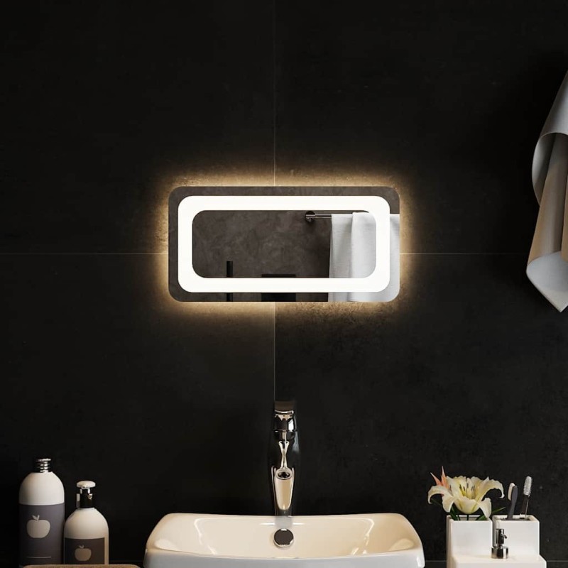 Miroir de salle de bain à LED 40x20 cm 551373551373