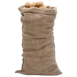 Sacs en jute 5 pcs 65x135 cm 100 % jute 220 g/m² 551384551384