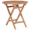 Table pliable de jardin 45x45x45 cm Bois de teck solide 551388551388