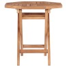Table pliable de jardin 45x45x45 cm Bois de teck solide 551388551388