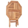 Table pliable de jardin 45x45x45 cm Bois de teck solide 551388551388