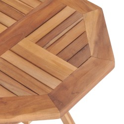 Table pliable de jardin 45x45x45 cm Bois de teck solide 551388551388