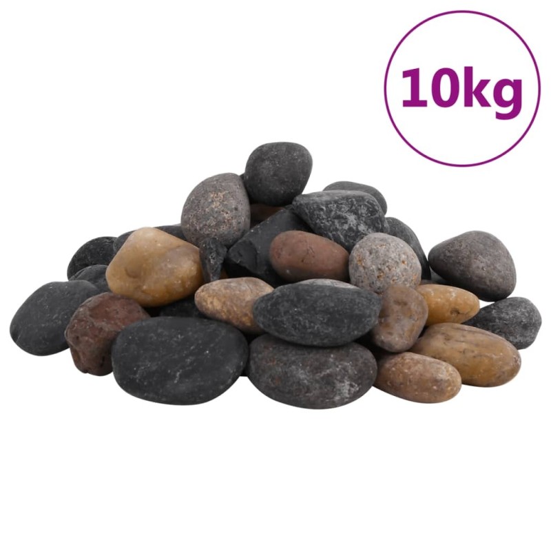 Galets polis 10 kg multicolores 5-8 cm 551402551402
